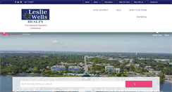 Desktop Screenshot of lesliewellsrealty.com